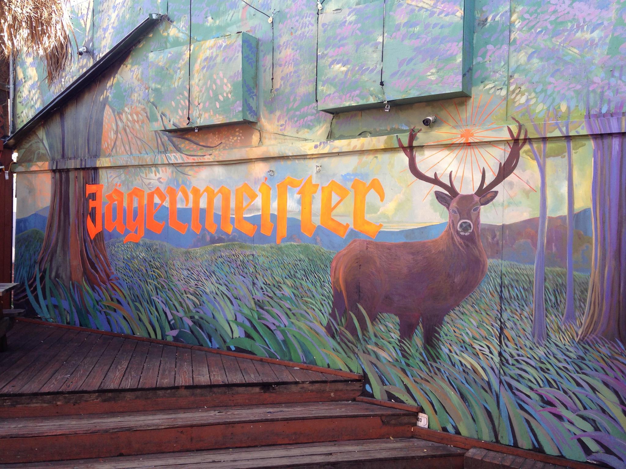 Jagermeister Mural - The Saloon