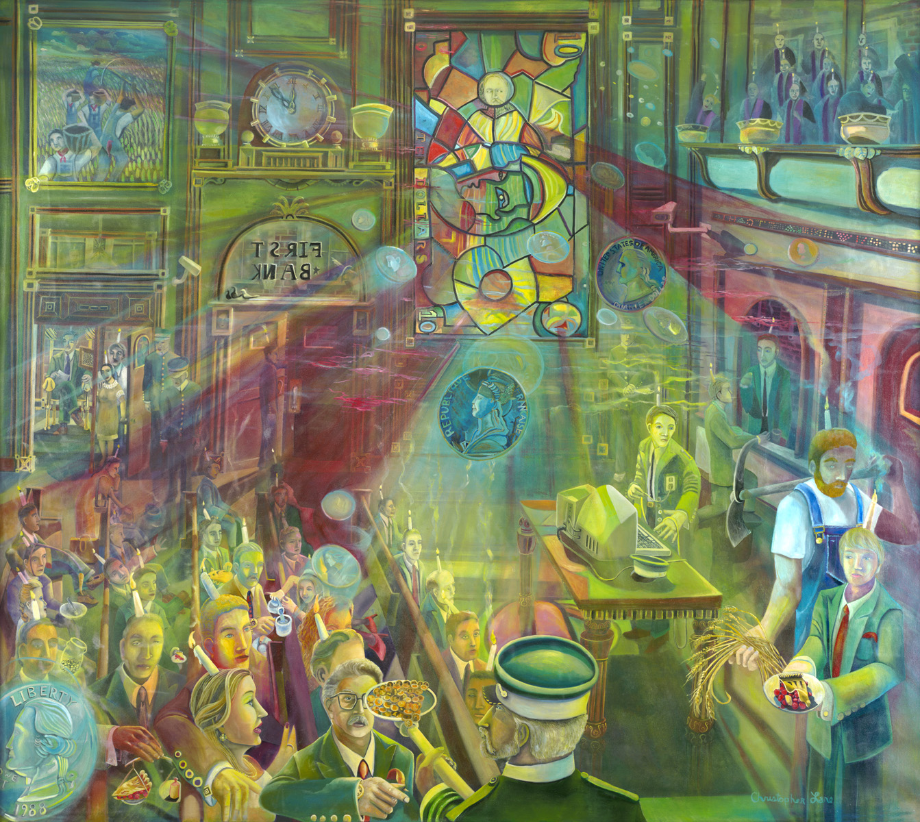 Pulp Minerals & Spirit 40" x 44.75"